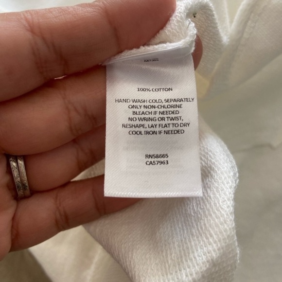 NWT Nordstrom abound cropped Henley sweatshirt - Picture 5 of 5